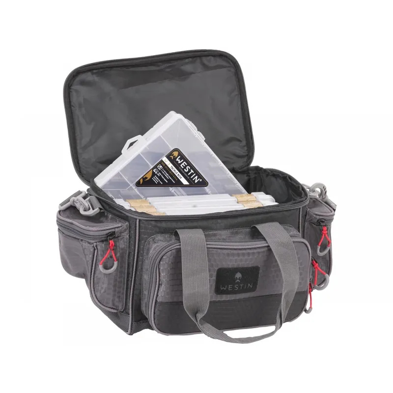 Finale Uitverkoop Westin W4 Lure Loader - 4 Boxes - Small - Titanium Black